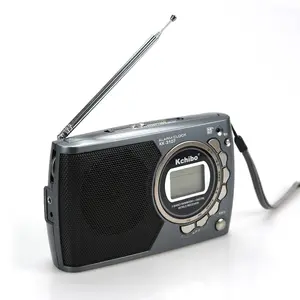 2019 novo produto de banda ar VHF FM MW SW 9 band rádio portátil