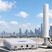 Repetidor de Señal Móvil de Banda Dual 1800/3500MHz con Sincronización 5G TDD, Filtro de Software y NMS en la Nube para Hoteles y Oficinas 4/5G
