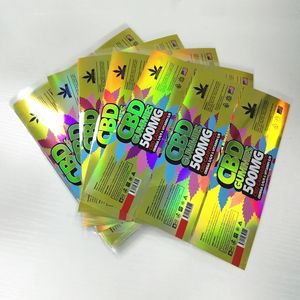 Impermeable personalizada láser película de la perla etiqueta y etiqueta de impresión - Product Image 3