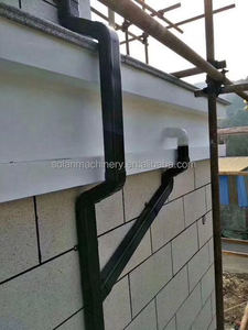 Hoàn toàn tự động downspout máng xối khuỷu tay cuộn tạo thành máy xây dựng sản xuất đảm bảo lạnh mái Ống ngói làm cho máy móc - Product Image 6