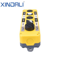 Boîtier de boutons d'inspection d'ascenseur XDL10-EPBD5, 2NO, étanche IP65, 250VAC 10A, interrupteur de commande suspendu en métal et plastique ABS