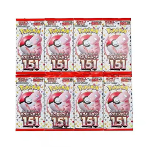 Set de 151 Cartas Pokémon Japonesas SV2a, Caja Sellada de Sobres, Pikachu, Gengar, Cartas TCG, Juego de Cartas Pokémon - Product Image 4