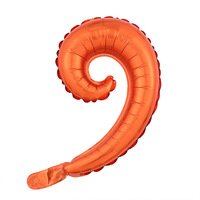 Nouveaux Ballons en Aluminium Décoratifs à Double Spirale et à Boucle Simple, Écologiques, Vente en Gros pour Décorations de Fête d'Anniversaire