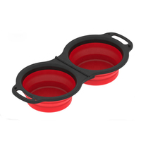Gamelle Portable pliable pour chien, mangeoire pliable pour chat, eau et nourriture pour animaux de compagnie, voyage en plein air