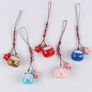 Campana de Agua que Atrae la Riqueza, Oraciones para la Buena Suerte, Colgante de Campana de Agua, Colgante Metálico para Teléfono Móvil - Product Image 2