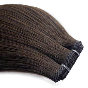 Cheveux humains vierges 100% réels Haiyi en gros, double trame plate, facile à augmenter la longueur des cheveux, volume et polyvalence de coiffage # <span class=keywords><strong>2</strong></span> couleurs - Product Image 3