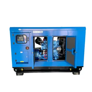 Sound Attenuated Enclosure 60kva 208v 240v Diesel Generators 50HZ 60HZ Water Cooled Standby Three Phase 48KW Diesel Generator