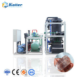 Machine à glace en tube Koller 10 tonnes/jour avec certification CE à vendre en Colombie Amérique du Sud - Product Image 1