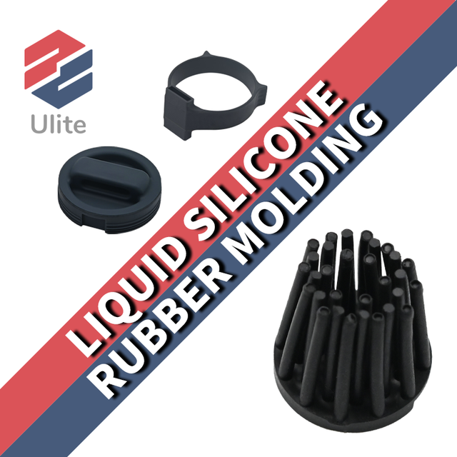 Ulite Rubber Parts Manufacturer Liquid Silicone Rubber Molding LSR Injection Molding