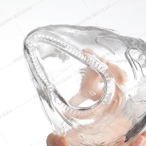 Conception <span class=keywords><strong>de</strong></span> <span class=keywords><strong>coeur</strong></span> personnalisée 500ml clair Logo personnalisé Vodka Gin <span class=keywords><strong>Rhum</strong></span> WhiskyTequila Brandy bouteille avec liège - Product Image 3