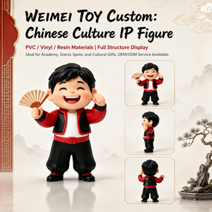 Figurines d'<span class=keywords><strong>action</strong></span> en plastique personnalisées OEM Weimeitoy, série Oriental Leisure Cultivate Mind, mini-figurines en PVC, boîte mystère, cadeau pour la vente au détail - Product Image 2
