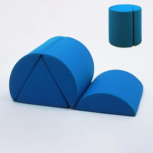 Canapé-lit pliable en mousse semi-circulaire pour enfants, style tatami, siège au sol - Product Image 4