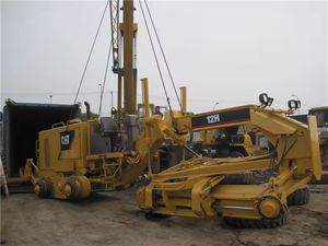 Utilisé pour Caterpillar 12H Motor Grader for Road Construction CAT 12H Motor Pump and Gearbox Included Container Shipping - Product Image 5