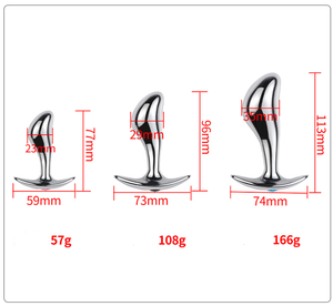 Büyük boy 3 adet Set yılan nokta Metal <span class=keywords><strong>Anal</strong></span> dildo Aufblasbar flört alüminyum <span class=keywords><strong>Anal</strong></span> oyuncaklar - Product Image 4