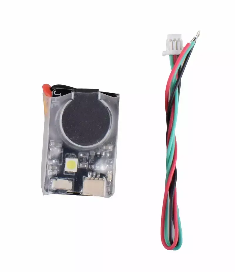 Finder JHE42B 5V Super Loud Buzzer Tracker 110dB with LED Buzzer Alarm Built in battery For RC FPV Drone Flight Controller