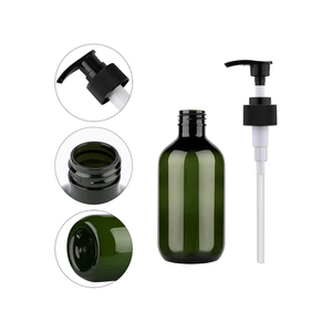 Etiquetas personalizadas, 300ml, 500ml, gel de ducha de plástico PET vacío, champú, botella de loción de lavado corporal para embalaje de cuidado de la piel - Product Image 5