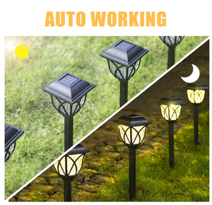 Plastic Outdoor <strong>Solar</strong> <strong>Powered</strong> Stake <strong>Lighting</strong> for Garden Driveway - Product Image 6
