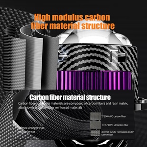 Bán Buôn 3Inch CL-A90 Công Suất Cao LED <span class=keywords><strong>160W</strong></span> 20000LM 6500K Chip 3570 Laser Bi-LED Đèn Sương Mù Chiếu Sương Mù Bóng Đèn IP68 Không Thấm Nước - Product Image 6