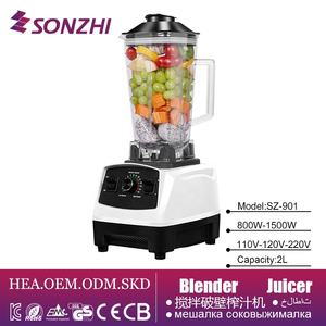 Yüksek hızlı blender taşınabilir sıkacağı 6 blender meyve mikser mini elektrikli gıda karıştırıcı doğrayıcı sıkacakları - Product Image 2