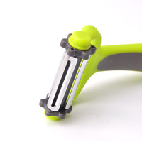 Aardappel-appel-groente schilmesjes I en Y schilmesjes fruit groente aardappelen wortel komkommer 3-in-1 mes draaimechanisme julienne schilmesje