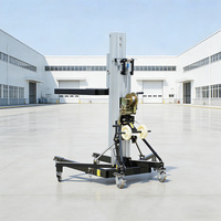 Plateforme élévatrice automotrice à moteur diesel avec boîte de vitesses - Homologuée EPA, hauteur de levage 3,3 m, capacité 318 kg pour l'extérieur