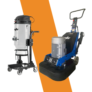High Power 375mm Manual Engine Emery Ground Industrial Vacuum Cleaner Concrete <b>Floor</b> Polisher Polishing Grinding Machine - Product Image 3