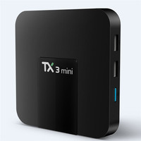 Tx3 mini tv box s905w h313 TV box tx3 2 + 16g HD lecteur réseau Blue-tooth 4K lecteur multimédia décodeur HD