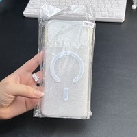 Coque personnalisée pour iPhone, transparente en acrylique, protection magnétique contre les chocs pour iPhone 18 17 16 15 14 Pro Max, vente en gros