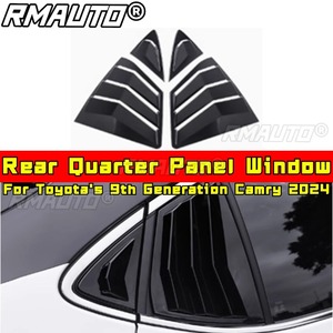 For Toyota's 9th Generation Camry 2024 Styling Kits Car Side Rear <b>Window</b> Louver Shutter <b>Cover</b> Rear Quarter Panel <b>Window</b> Body Kit - Product Image 2