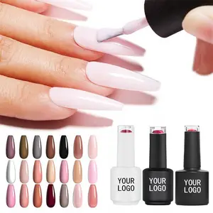 Roniki Chất lượng cao miễn phí Vegan Gel OEM bán buôn Nail Nguồn cung cấp tạo ra thương hiệu riêng của bạn UV Nail Hema miễn phí Gel Polish