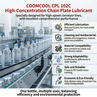Lubrifiant pour chaînes de convoyeurs à haut taux de dilution pour PET/verre/boîtes - Biodégradable, sans phosphore, faible mousse