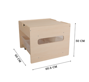 Table de construction en bois Montessori pour la maternelle, la garderie, les tout-petits, les enfants, les enfants, pour l'étude ou le <span class=keywords><strong>dessin</strong></span>, meubles - Product Image 4