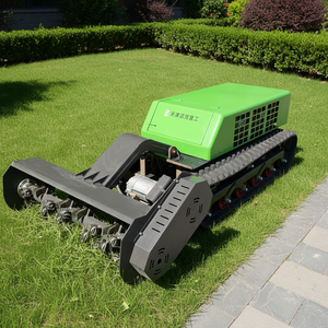 Mountain Terrain Clearing Remote Control Tracked Range <b>Extended</b> Electric <b>Brush</b> Mower New Energy Crawler Machine 24V 750KG for - Product Image 1