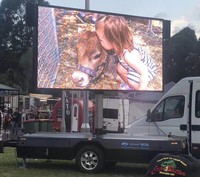 Écran LED mobile de 6 mètres carrés pour films, affichage numérique et panneaux publicitaires mobiles