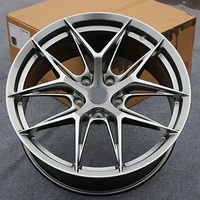Venta caliente 18/19 pulgadas llantas de aleación ruedas de aleación 5x100 para coche