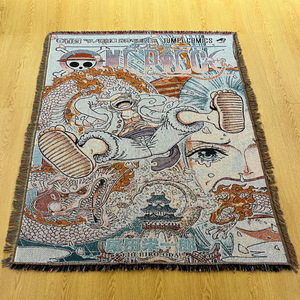 Vente en gros de tapisseries tissées multi-designs populaires inspirées de l'anime Ninja <span class=keywords><strong>Pirate</strong></span> pour la décoration murale et de canapé à la maison - Product Image 2