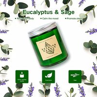 Premium Sojawachs Duftkerze Minimalistisches Glasgefäß Aromatherapie-Kerze für Wohnzimmer Schlafzimmer Heimdekoration Großhandel