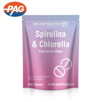 Compléments alimentaires du fournisseur : Ingrédients de première qualité pour une nutrition équilibrée – Spiruline & Chlorelle Algae Plus Comprimés 650 mg