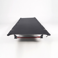 Lit de camp pliant moderne et portable pour extérieur, camping, parc, plage, avec cadre en aluminium, personnalisable – Nouveauté usine de mobilier de jardin