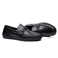 Mocassins pour hommes printemps, chaussures décontractées d'affaires, mocassins en cuir à bout bas, mocassins en cuir pleine fleur, tendance et polyvalents