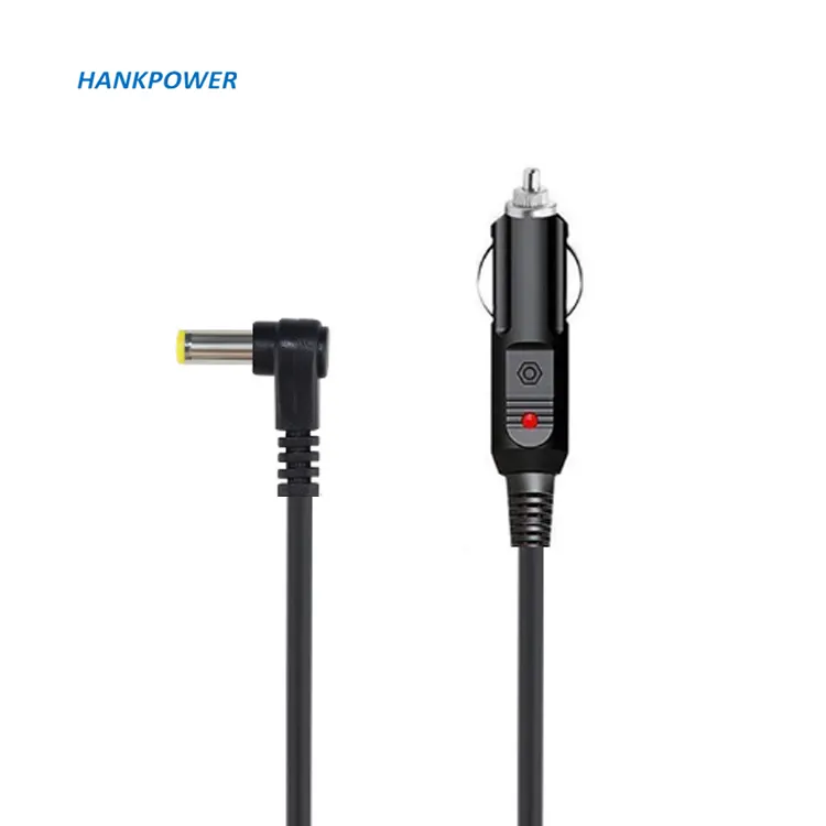 Motorcycle Truck Car Cigarette Lighter Power Plug Cable Adapter Male to DC 90 degrees car charger power cable
