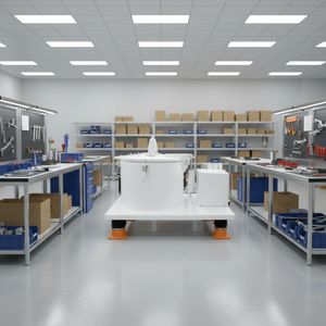 Centrífuga Selada com Revestimento PE PSB600 para Separação Sólido-Líquido de Pasta de Corante - Product Image 5