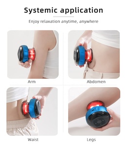 Alat pijat terapi bekam pintar, dengan terapi lampu merah untuk target pereda nyeri, Kit bekam listrik portabel - Product Image 4