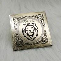 Étiquette adhésive personnalisée, autocollant en relief 3D pour l'emballage de flacons de parfum, couleur et taille personnalisées, design haut de gamme ; MOQ 500 pièces