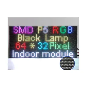 Tam renkli SMD P2 P2.5 P4 P5 kapalı LED modülü perakende duvara monte Led Video ekranı 320*160mm kapalı Led paneller P5mm