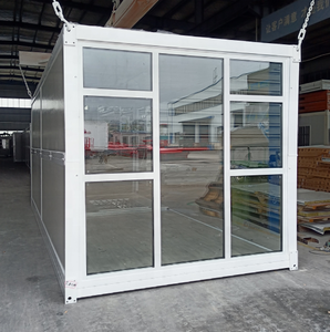 Maisons conteneurs, <span class=keywords><strong>garage</strong></span> pliable, abri <span class=keywords><strong>de</strong></span> voiture, remise <span class=keywords><strong>de</strong></span> stockage, installation rapide, <span class=keywords><strong>panneau</strong></span> sandwich en acier portable, design moderne - Product Image 5