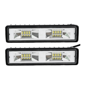 ไฟ LED สำหรับรถยนต์ขนาด 6 นิ้ว 48 วัตต์ ไฟส่องสว่างแบบ Retrofit สำหรับติดตั้งภายนอก ไฟส่องแบบ Flood Beam สำหรับขับขี่ในสภาพอากาศหมอก ไฟตัดหมอกสำหรับรถ SUV ออฟโรด 12V สีธรรมชาติ - Product Image 1