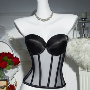 Corsetto Trasparente 3D Sexy con Lacci Regolabili per Abiti da Sera e da Sposa - Product Image 2