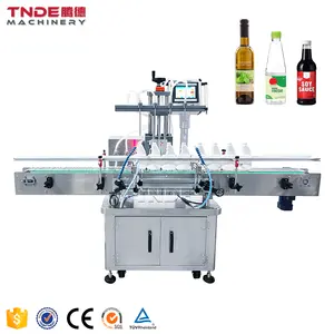 TNDE 4 Head Liquor Bottle Filling Machine Automatic Magnetic Pump Filler for Oil/ Perfume/ Seasoning/Detergent