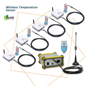 4 juegos 433Mhz Sensor de temperatura inalámbrico Sensor de control de temperatura RF Controlador de temperatura del congelador - Product Image 1
